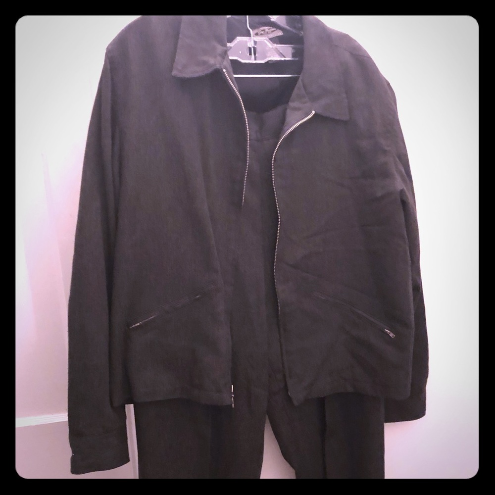 Gap grey pant suit